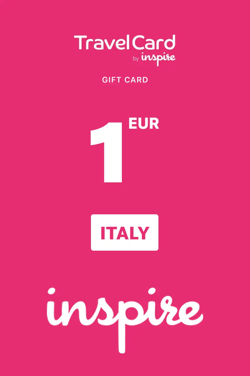 TravelCard by Inspire 1 EUR Gift Card (Italy) - Digital Key