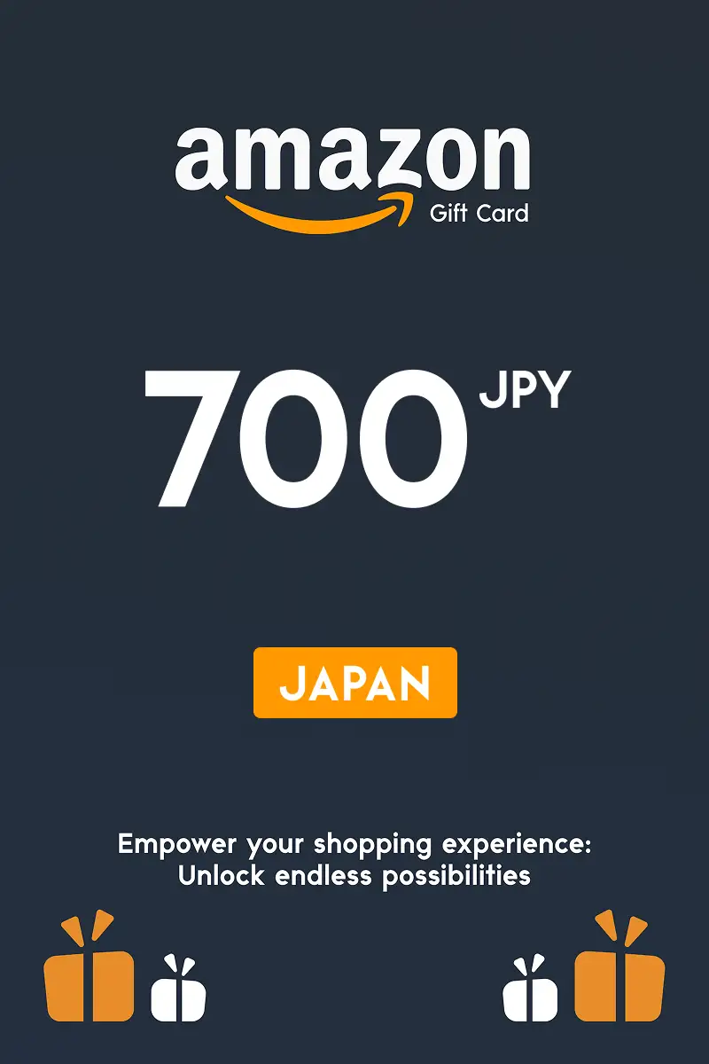 Amazon 700 JPY Gift Card (Japan) - Digital Key
