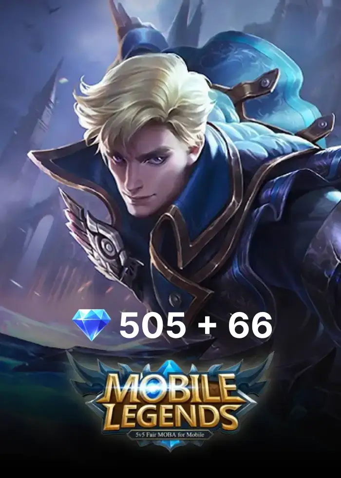 Mobile Legends: Bang Bang - 505 + 66 Diamonds