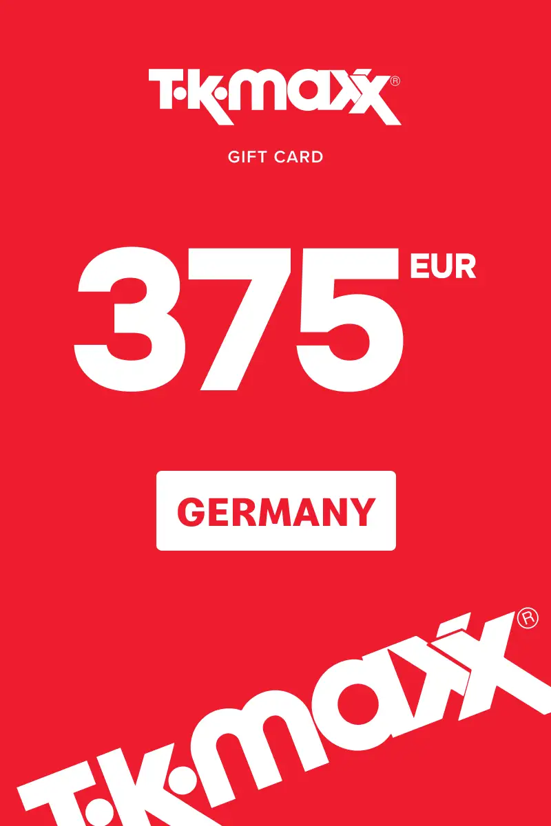 TK Maxx 375 EUR Gift Card (Germany) - Digital Key
