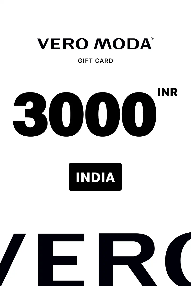 Vero Moda 3000 INR Gift Card (India) - Digital Key
