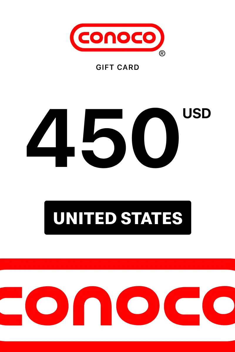Conoco 450 USD Gift Card (United States) - Digital Key