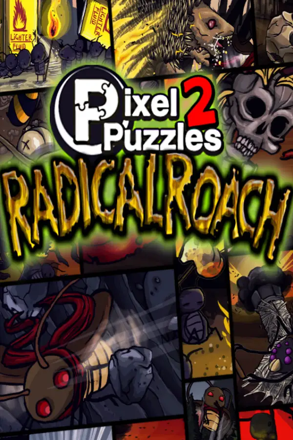 Pixel Puzzles 2 RADical ROACH (Global) (PC) - Steam - Digital Key