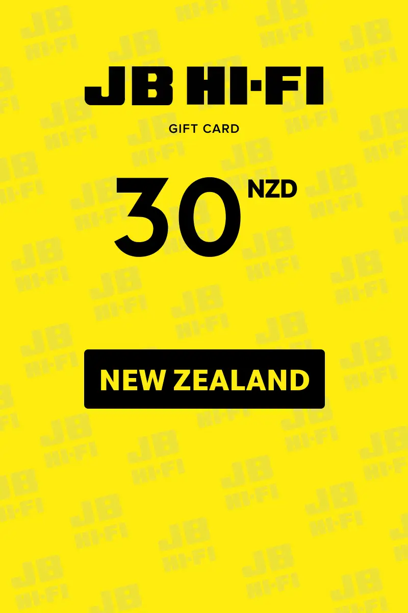 JB HI-FI 30 NZD Gift Card (New Zealand) - Digital Key