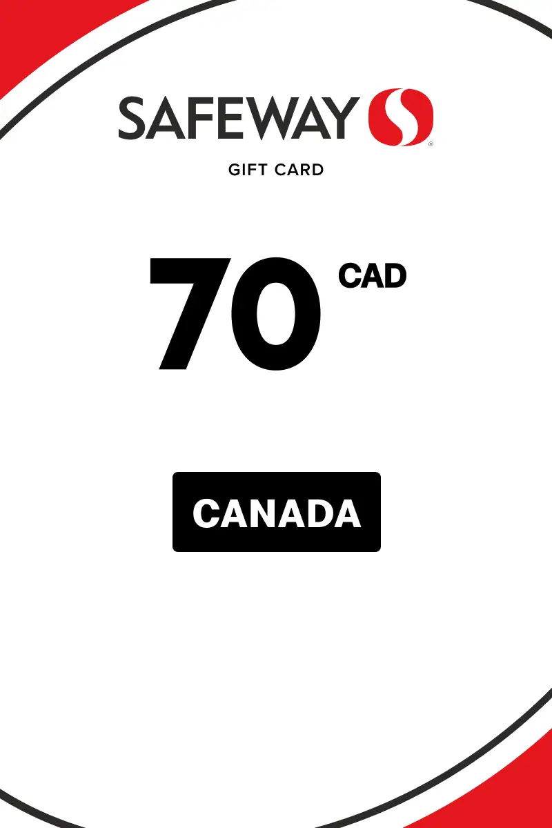 Safeway 70 CAD Gift Card (Canada) - Digital Key