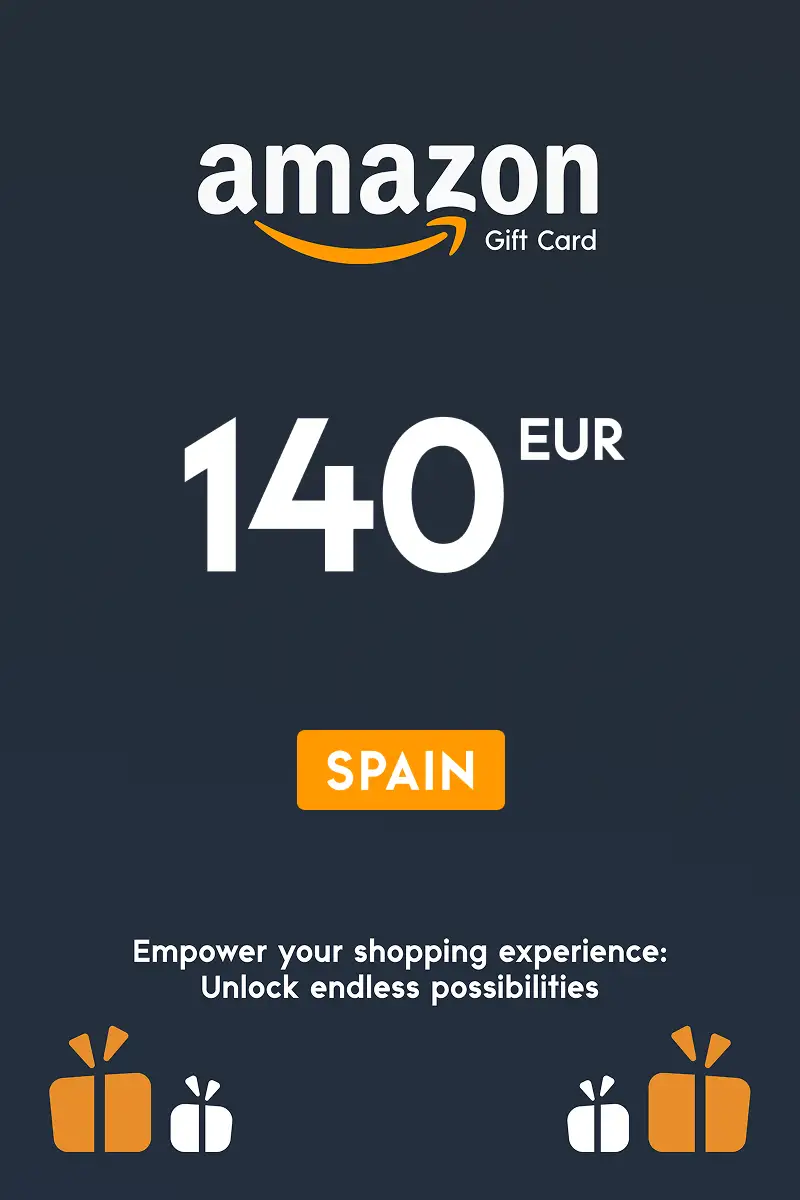 Amazon 140 EUR Gift Card (Spain) - Digital Key