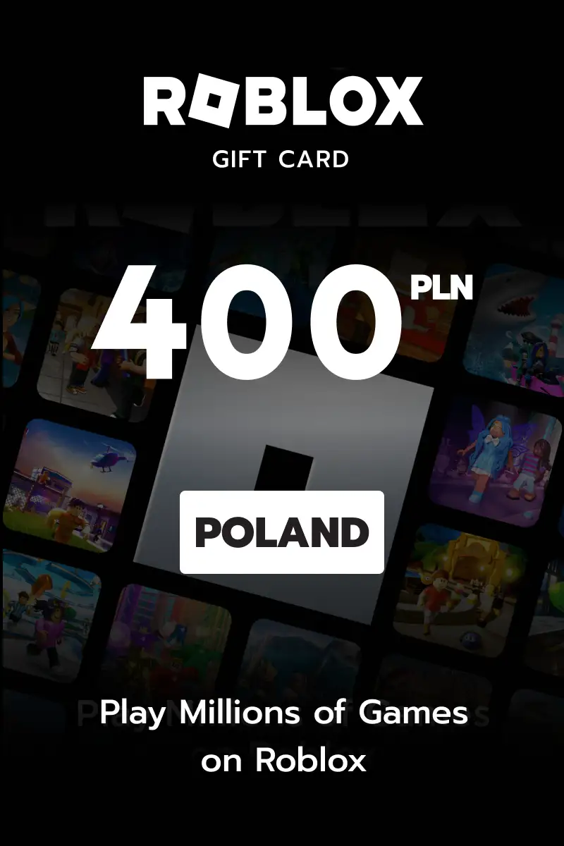 Roblox 400 PLN Gift Card (Poland) - Digital Key
