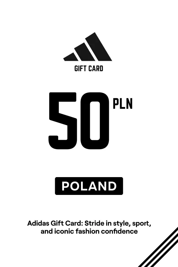 Adidas 50 PLN Gift Card (Poland) - Digital Key