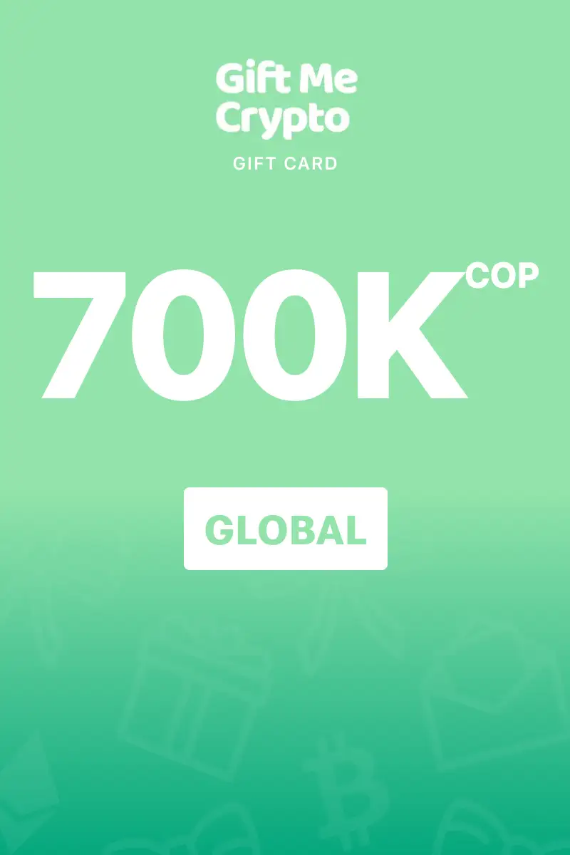 Gift Me Crypto 700000 COP Gift Card (Global) - Digital Key