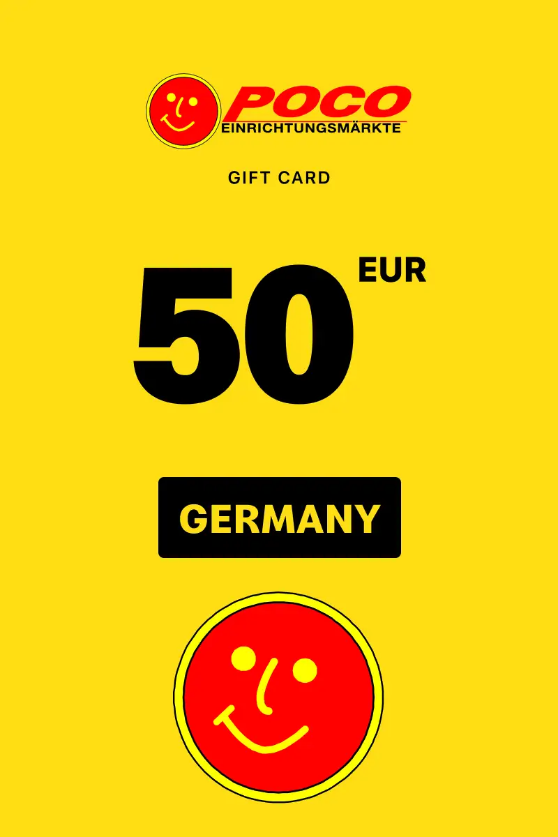 POCO 50 EUR Gift Card (Germany) - Digital Key