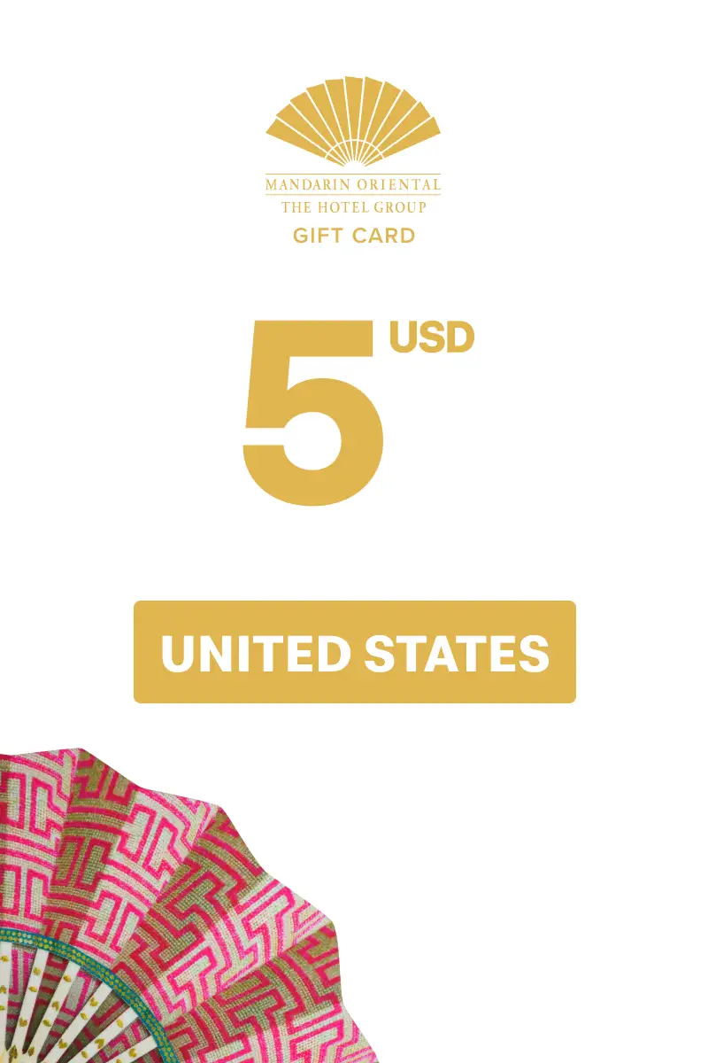 Mandarin Oriental Hotel Group 5 USD Gift Card (United States) - Digital Key
