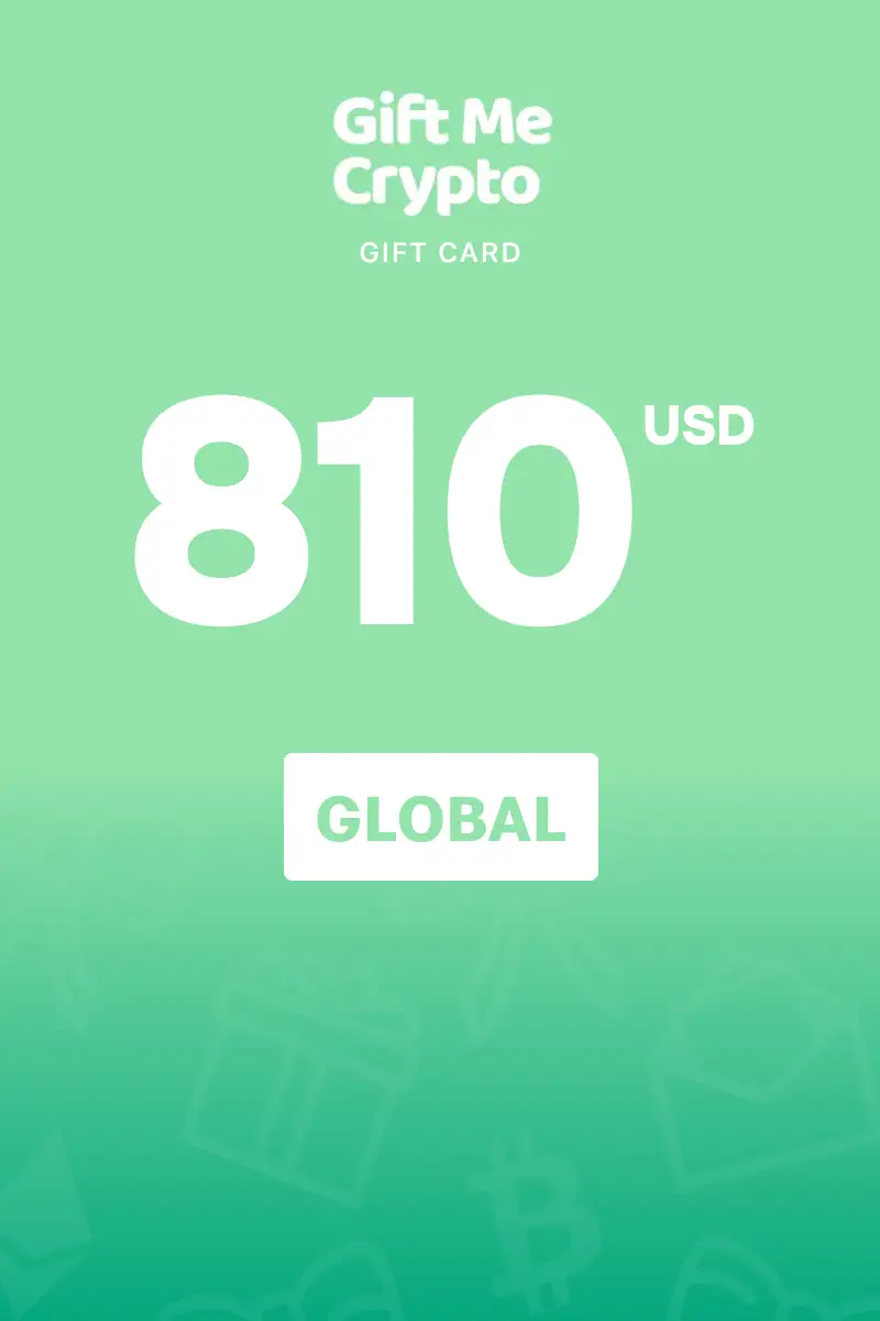 Gift Me Crypto (LTC) 810 USD Gift Card (Global) - Digital Key