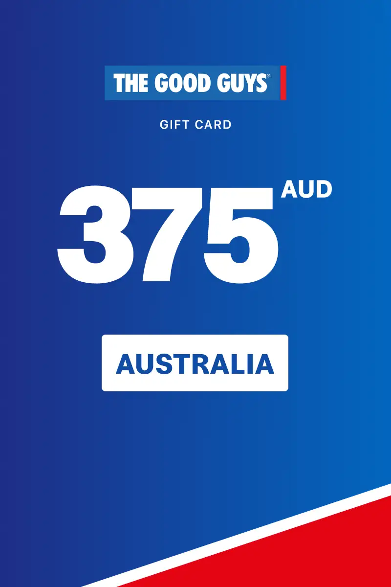The Good Guys 375 AUD Gift Card (Australia) - Digital Key