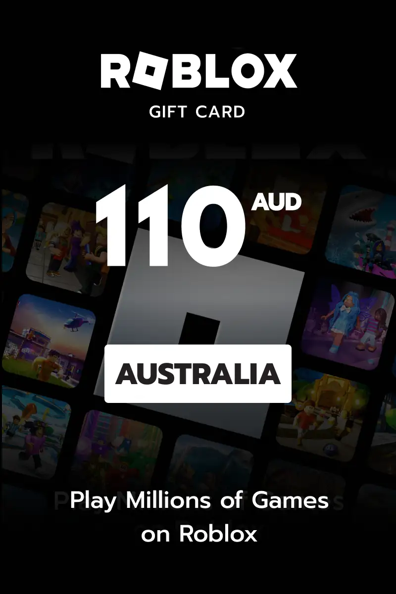 Roblox 110 AUD Gift Card (Australia) - Digital Key