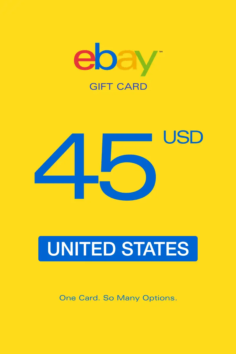 eBay 45 USD Gift Card (United States) - Digital Key