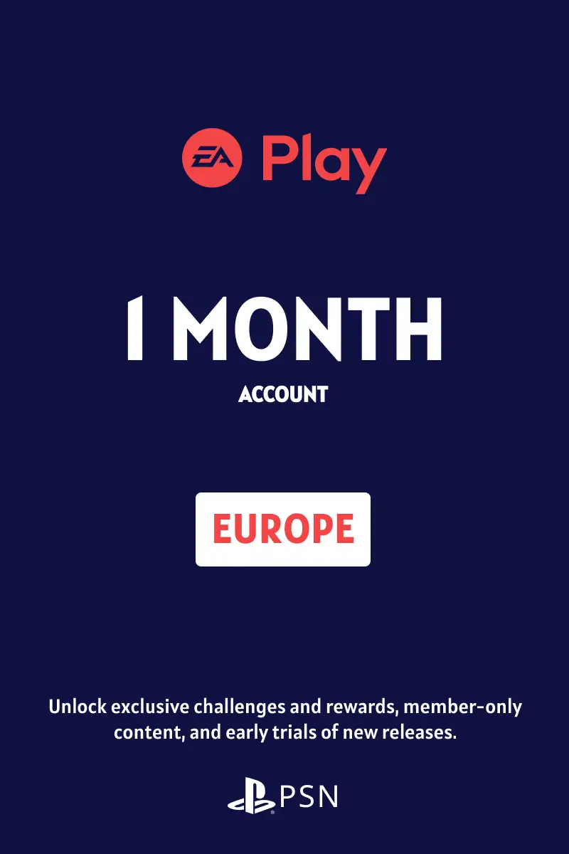 EA Play 1 Month (Global) - PSN Account