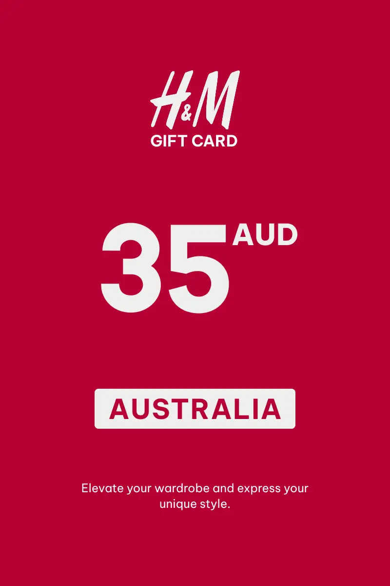 HandM 35 AUD Gift Card (Australia) - Digital Key