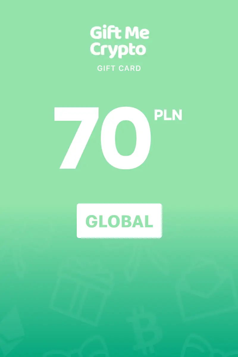 Gift Me Crypto 70 PLN Gift Card (Global) - Digital Key