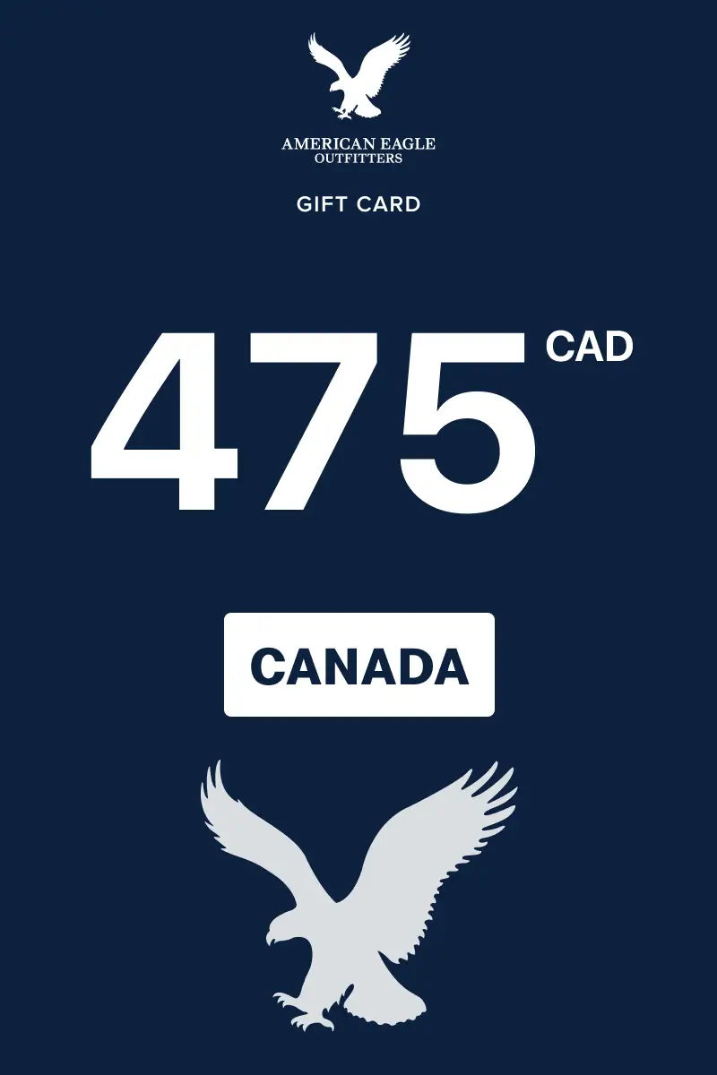 American Eagle Outfitters 475 CAD Gift Card (Canada) - Digital Key