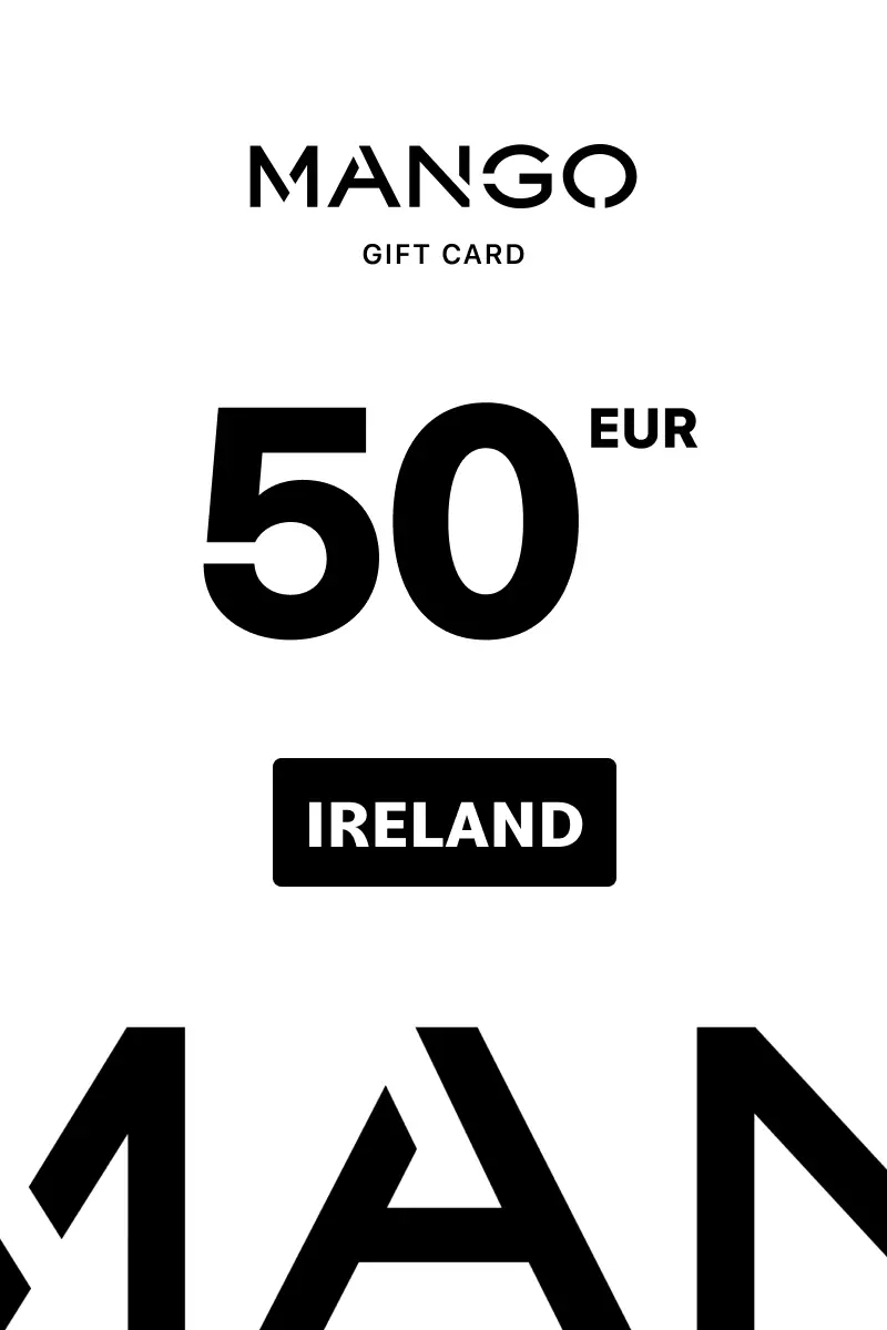 Mango 50 EUR Gift Card (Ireland) - Digital Key