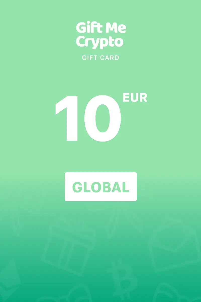 Gift Me Crypto (BTC) 10 EUR Gift Card (Global) - Digital Key