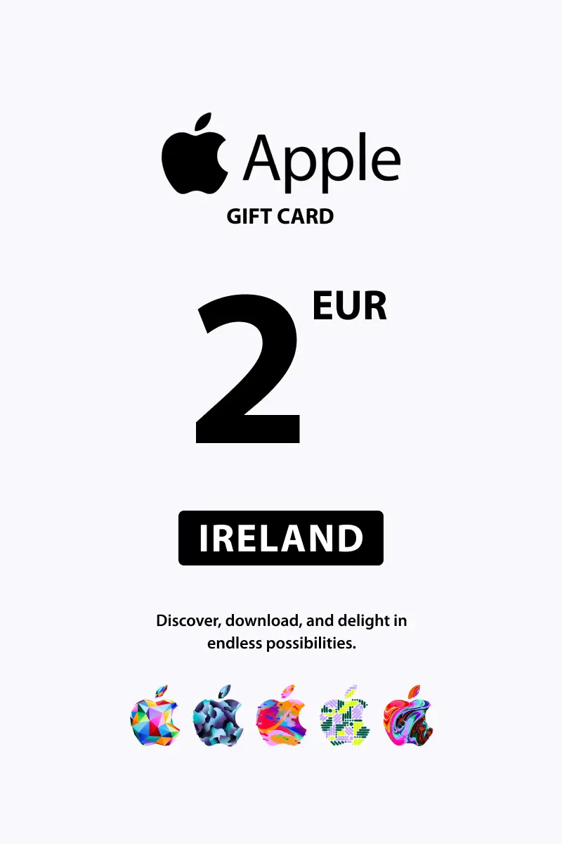 Apple 2 EUR Gift Card (Ireland) - Digital Key