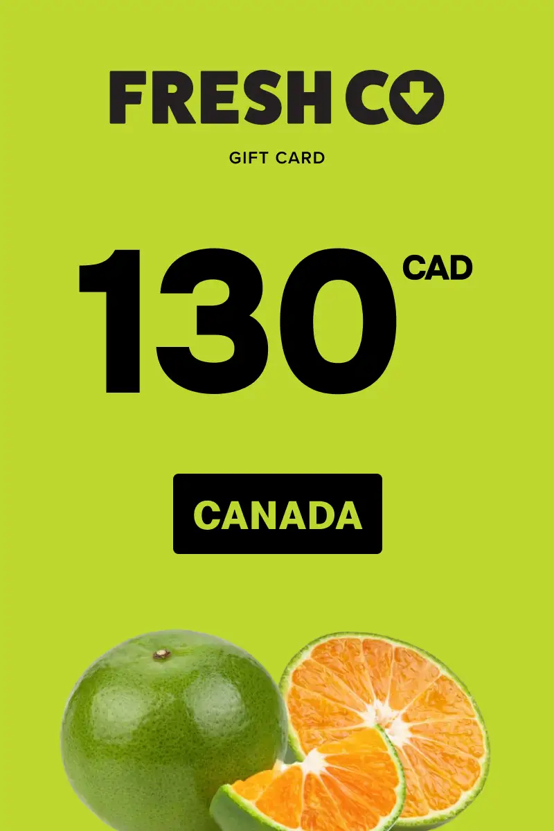 FreshCo 130 CAD Gift Card (Canada) - Digital Key