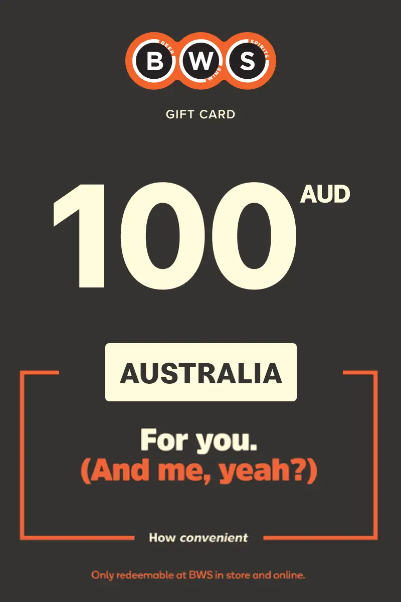 BWS 100 AUD Gift Card (Australia) - Digital Key