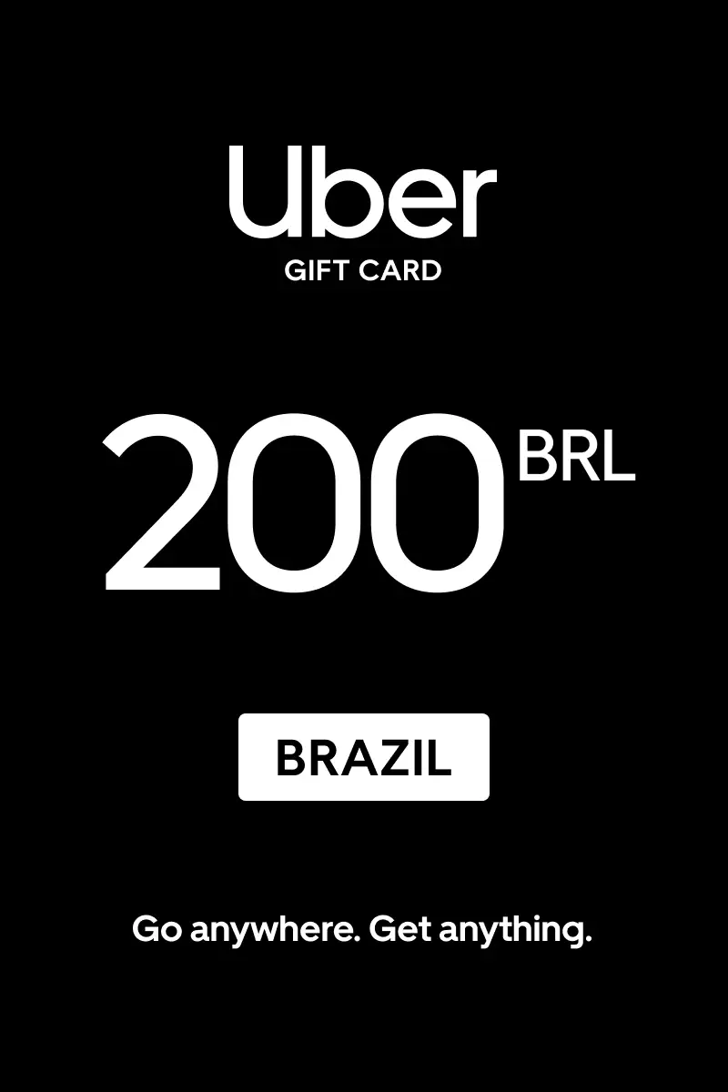 Uber 200 BRL Gift Card (Brazil) - Digital Key