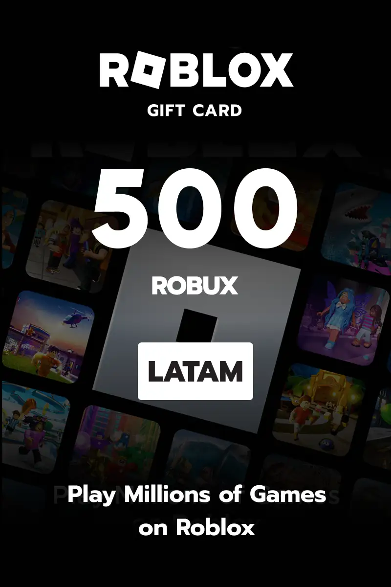 Roblox 500 Robux (LATAM) - Digital Key