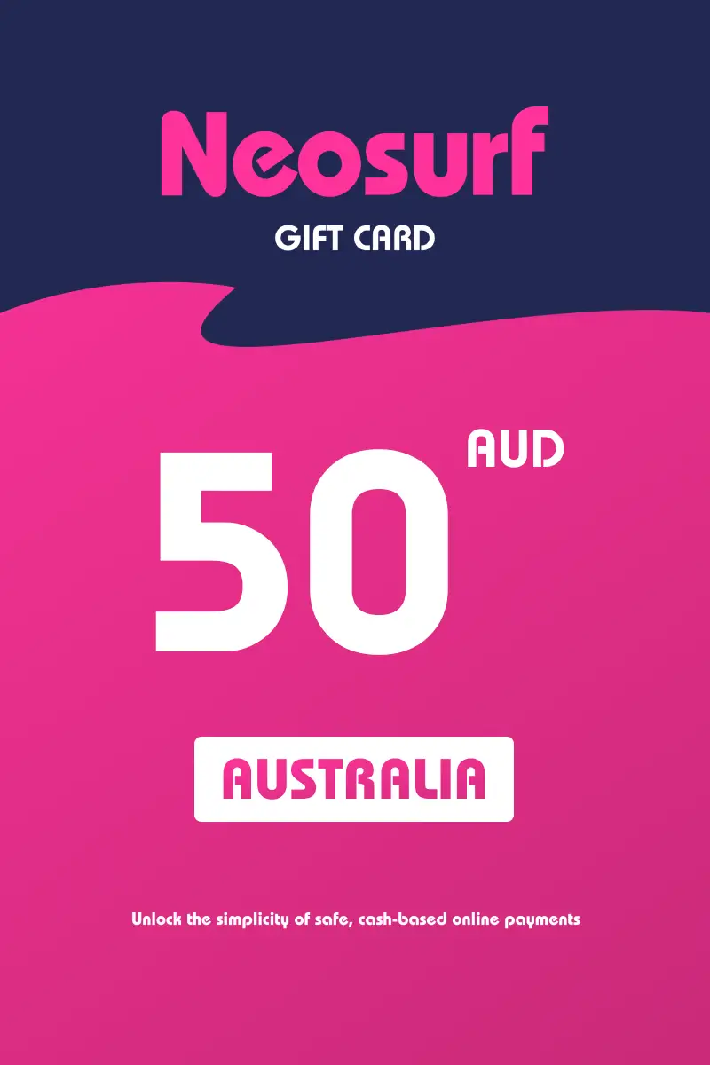 Buy Neosurf 50 AUD Gift Card (Australia) Digital Key