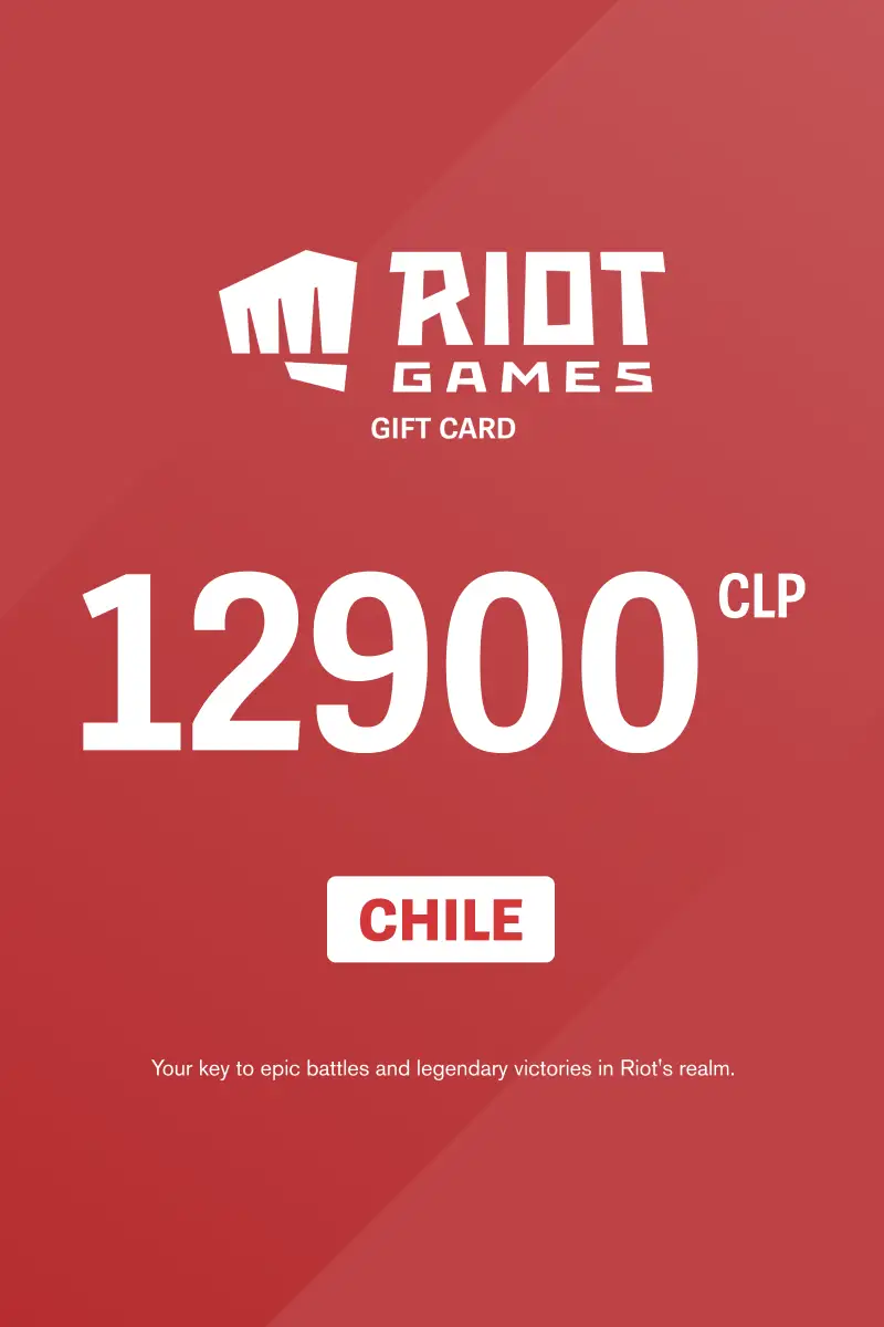 Riot Access 12900 CLP Gift Card (Chile) - Digital Key