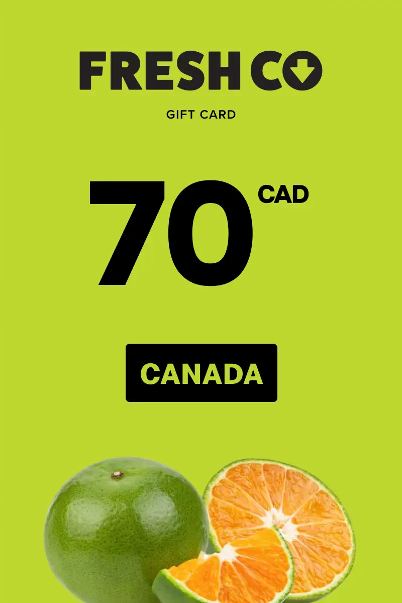 FreshCo 70 CAD Gift Card (Canada) - Digital Key