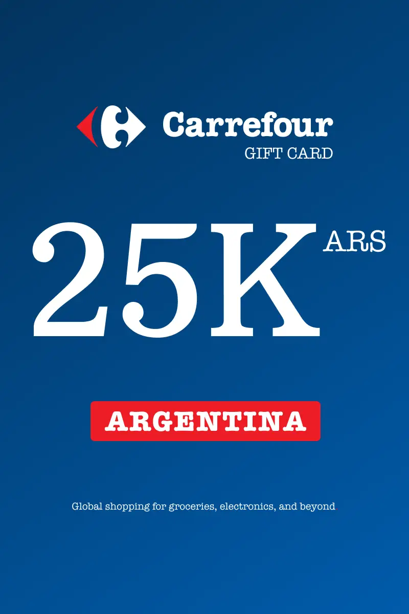 Carrefour 25000 ARS Gift Card (Argentina) - Digital Key