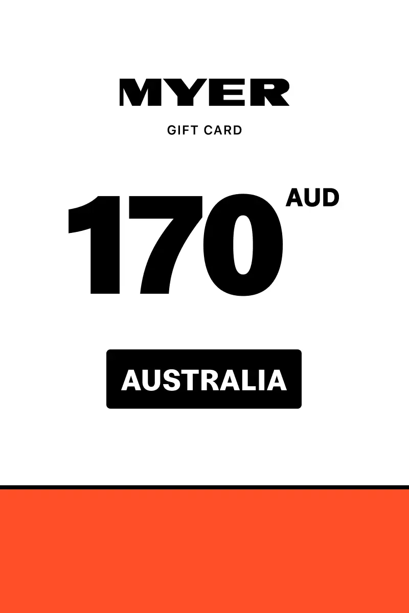 Myer 170 AUD Gift Card (Australia) - Digital Key