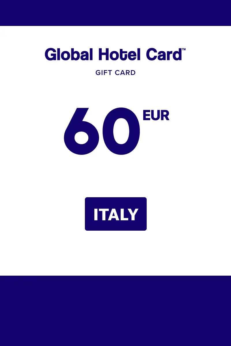 Global Hotel Card 60 EUR Gift Card (Italy) - Digital Key