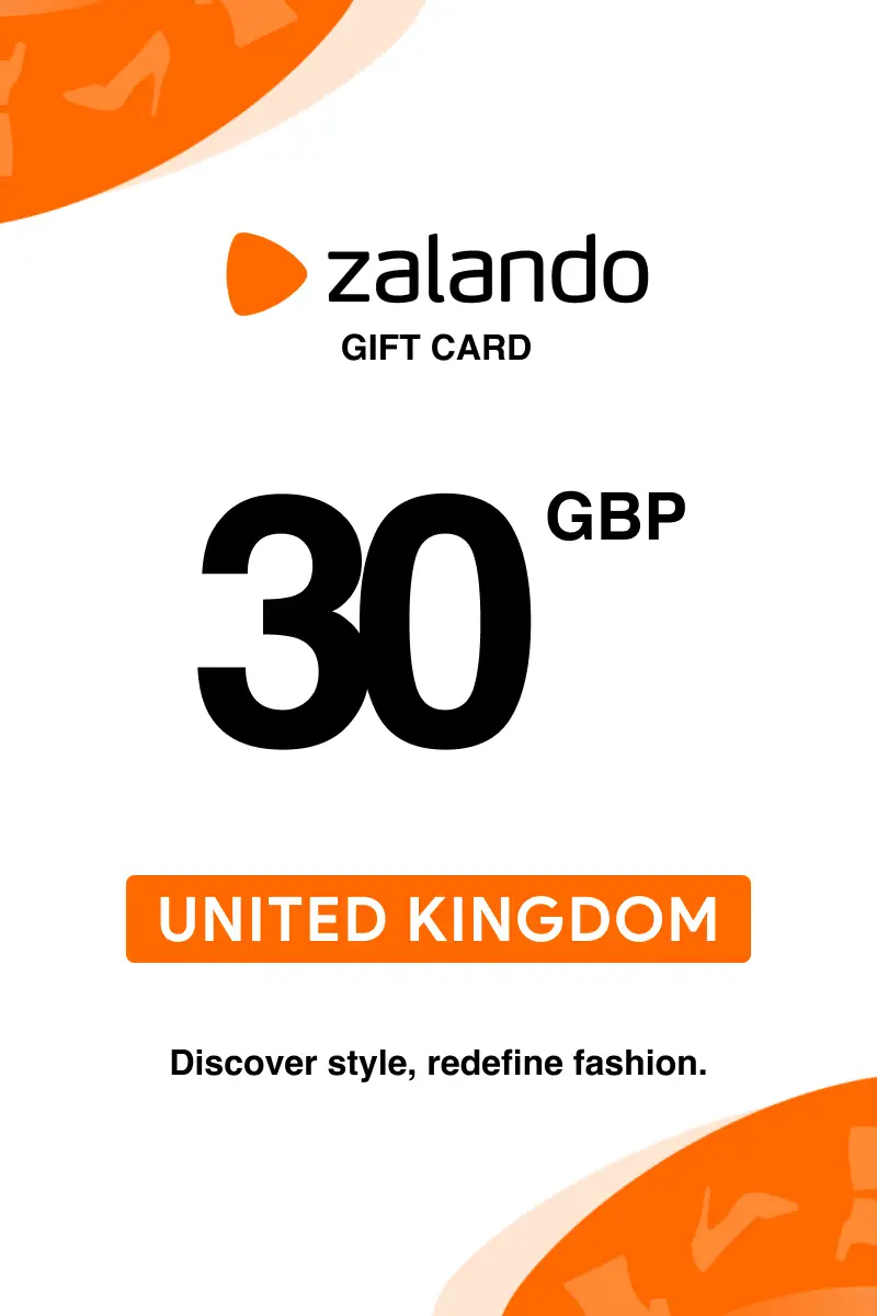 Zalando 30 GBP Gift Card (United Kingdom) - Digital Key