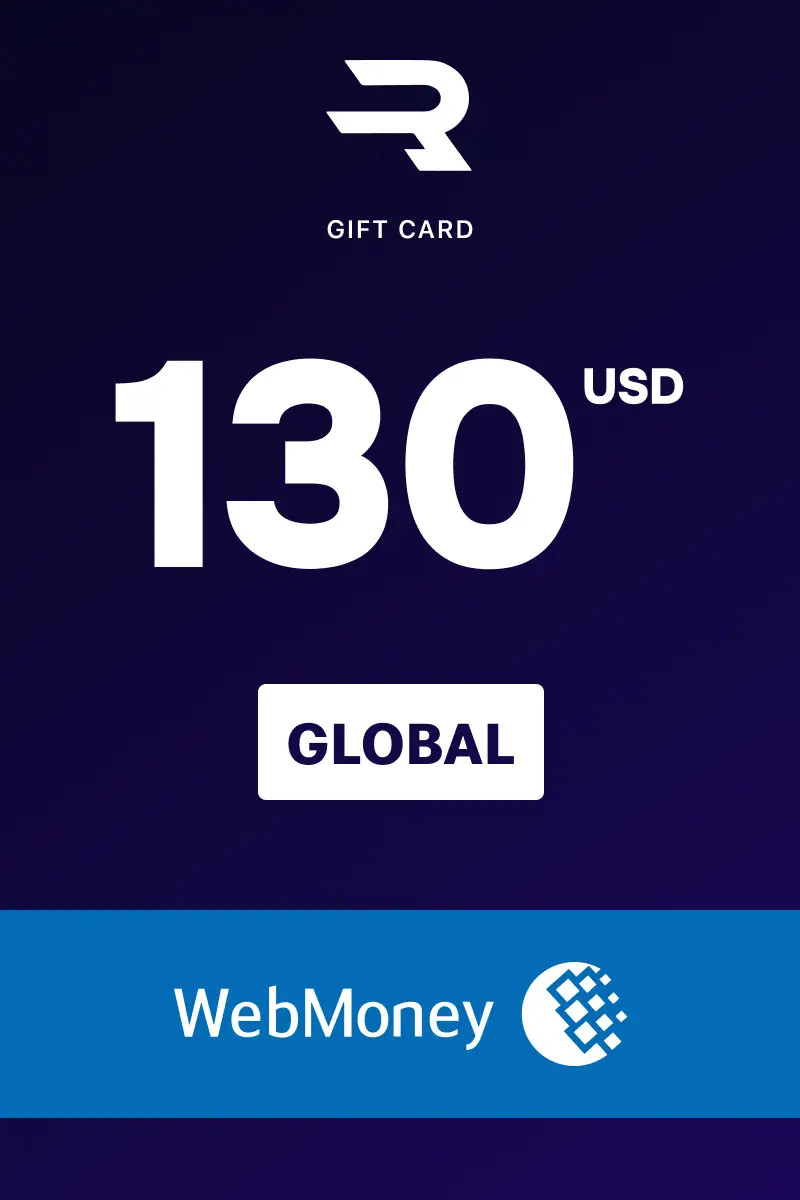 Rewarble WebMoney 130 USD Gift Card (Global) - Rewarble - Digital Key