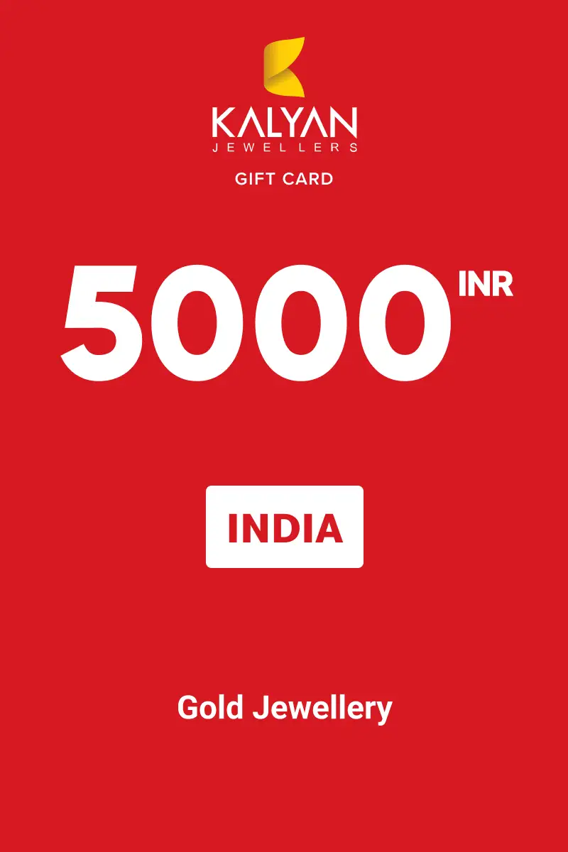 Kalyan Gold Jewellery 5000 INR Gift Card (India) - Digital Key