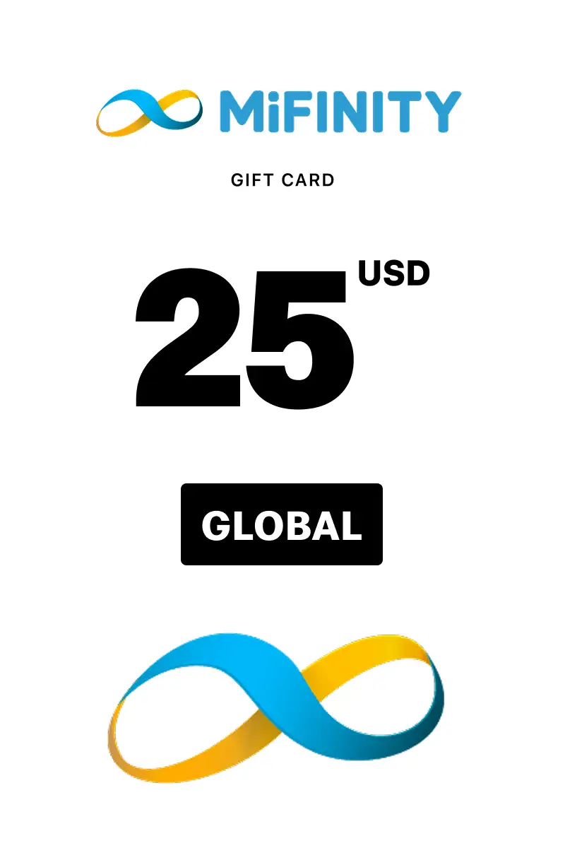 MiFinity 25 USD Gift Card (Global) - Digital Key