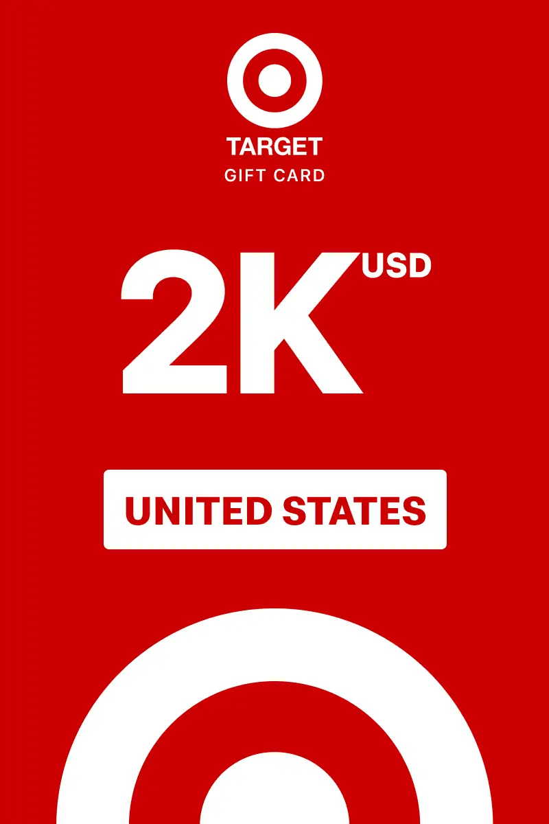 Target 2000 USD Gift Card (United States) - Digital Key