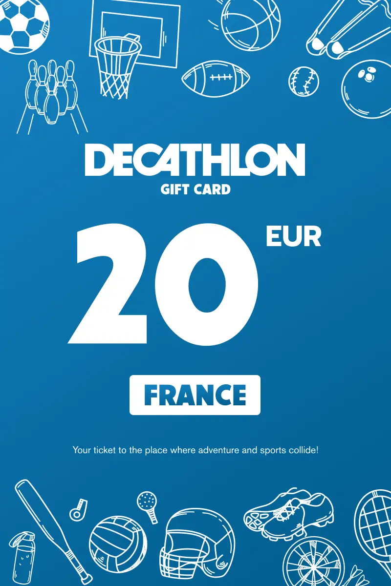 Buy Decathlon 20 EUR Gift Card (France) Digital Key