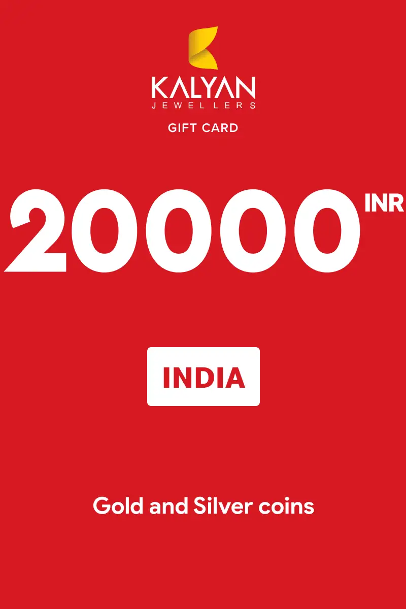 Kalyan Gold and Silver coins 20000 INR Gift Card (India) - Digital Key