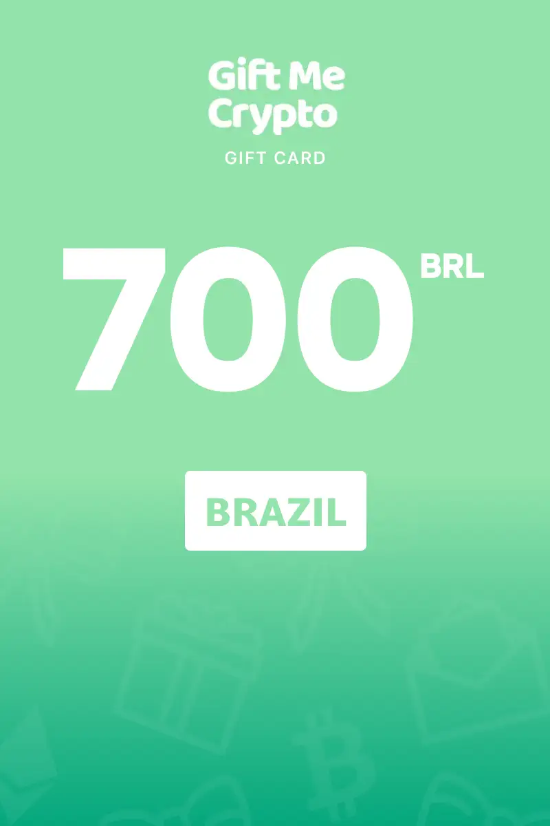 Gift Me Crypto 700 BRL Gift Card (Brazil) - Digital Key