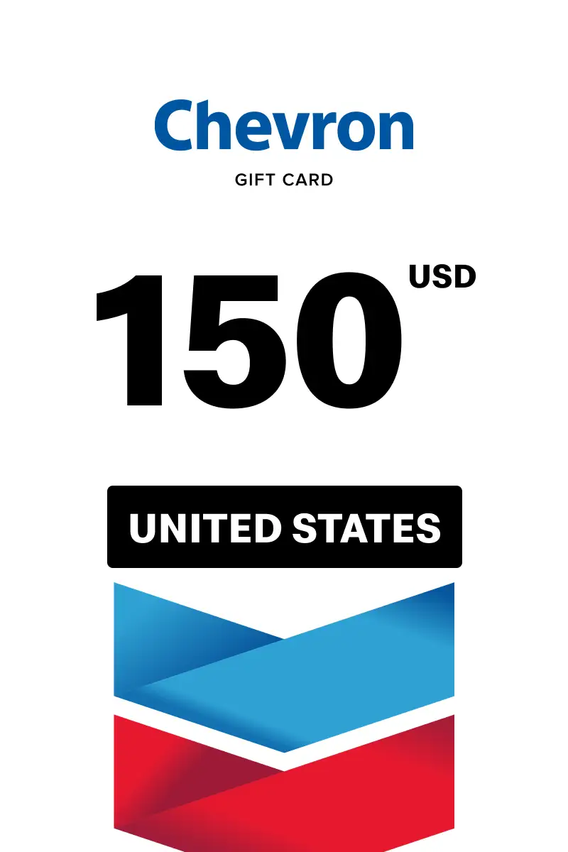 Chevron 150 USD Gift Card (United States) - Digital Key