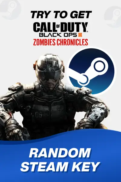 Try to Get Call of Duty - Black Ops III Zombies Chronicles Edition - Random 1 Key (Global) (PC) - Steam - Digital Key