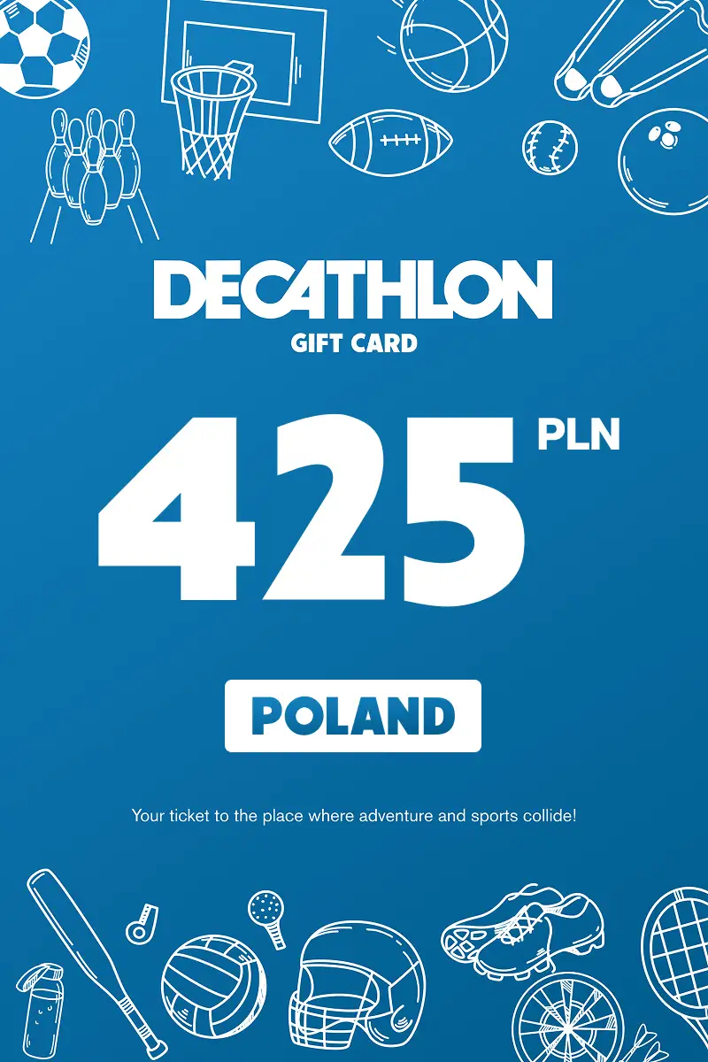Decathlon 425 PLN Gift Card (Poland) - Digital Key