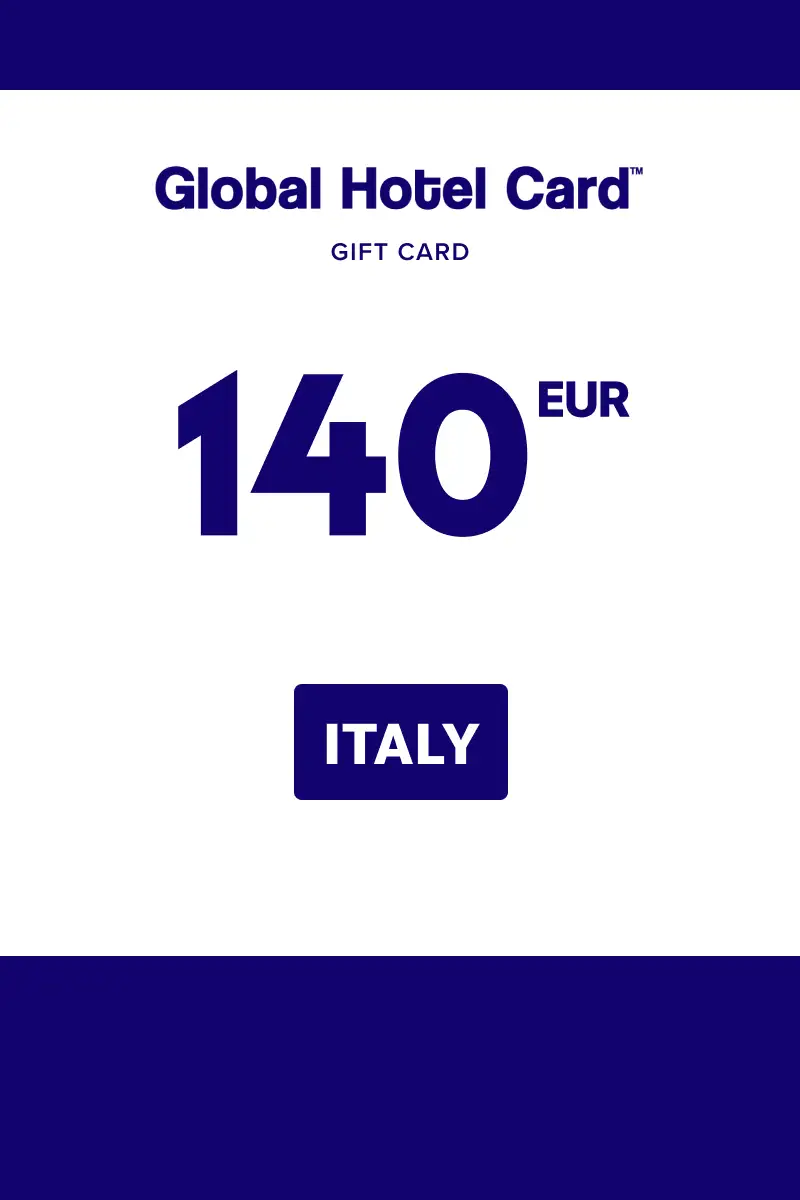 Global Hotel Card 140 EUR Gift Card (Italy) - Digital Key