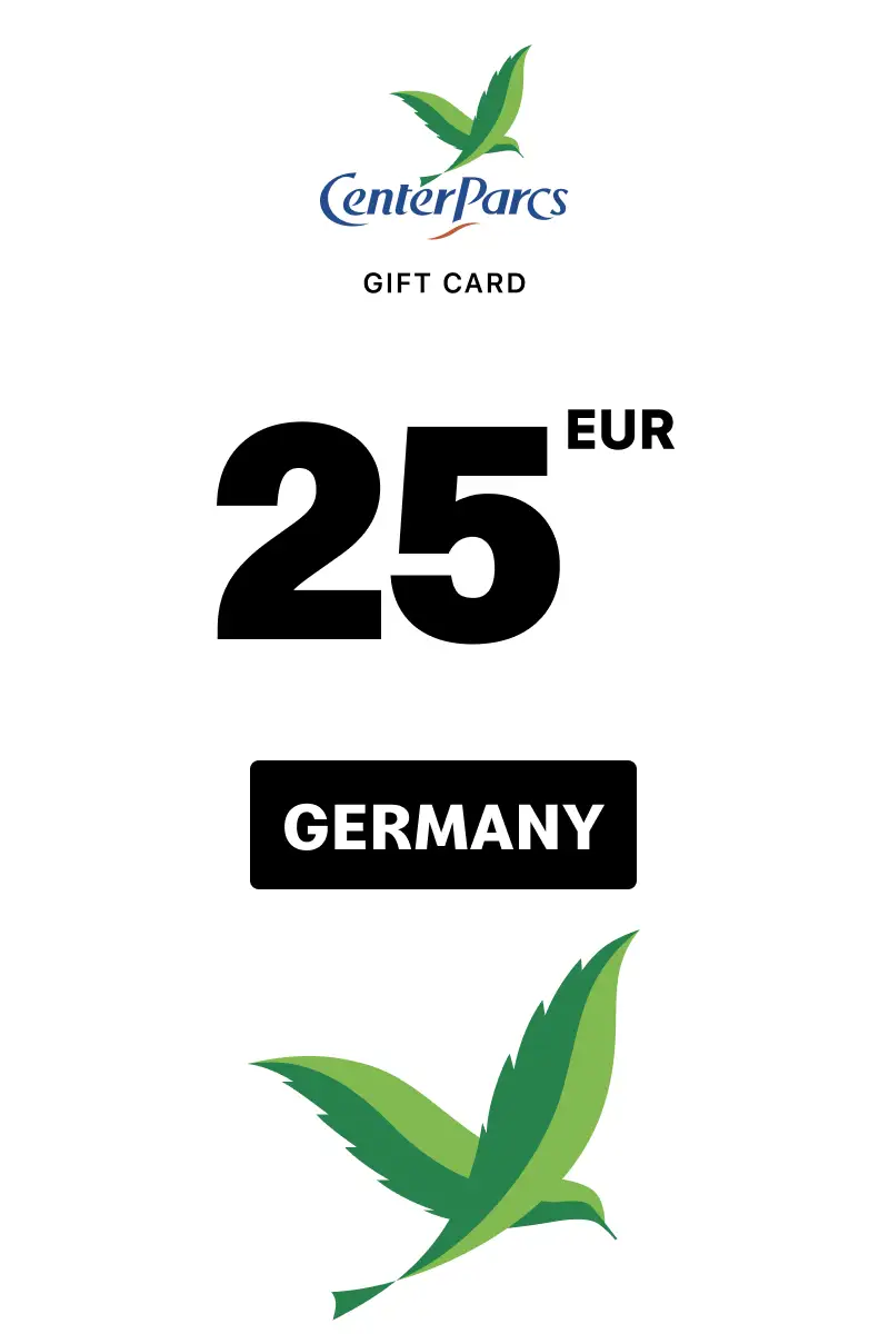Center Parcs 25 EUR Gift Card (Germany) - Digital Key