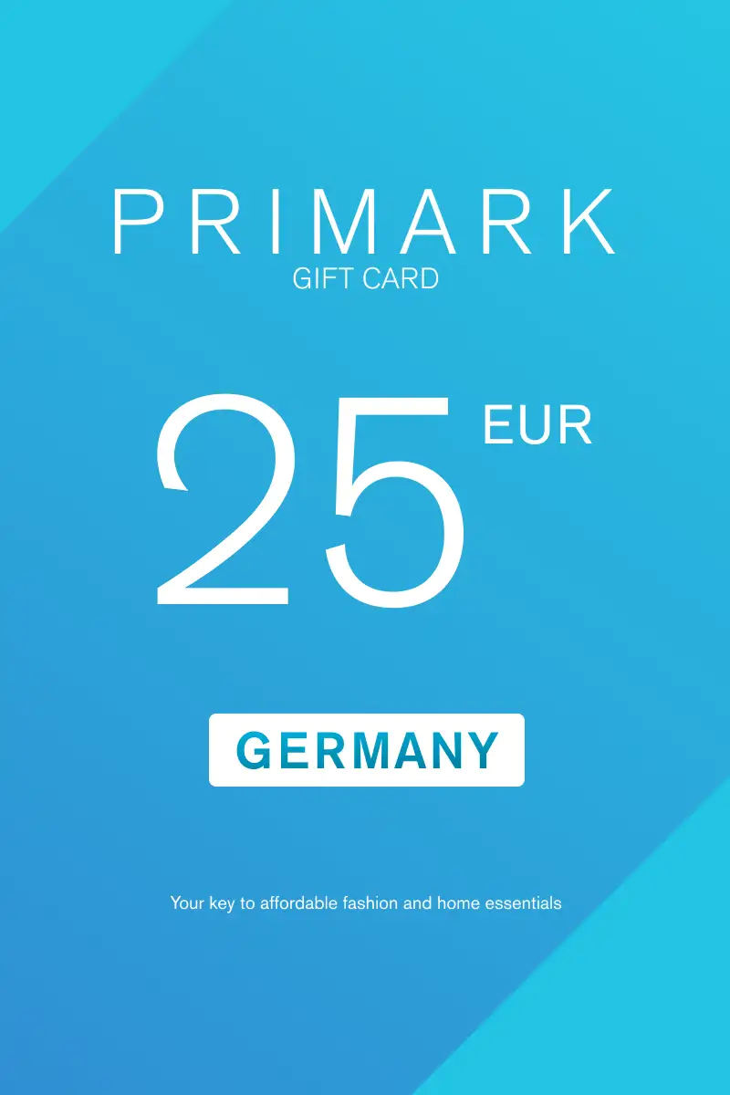 Primark 25 EUR Gift Card (Germany) - Digital Key